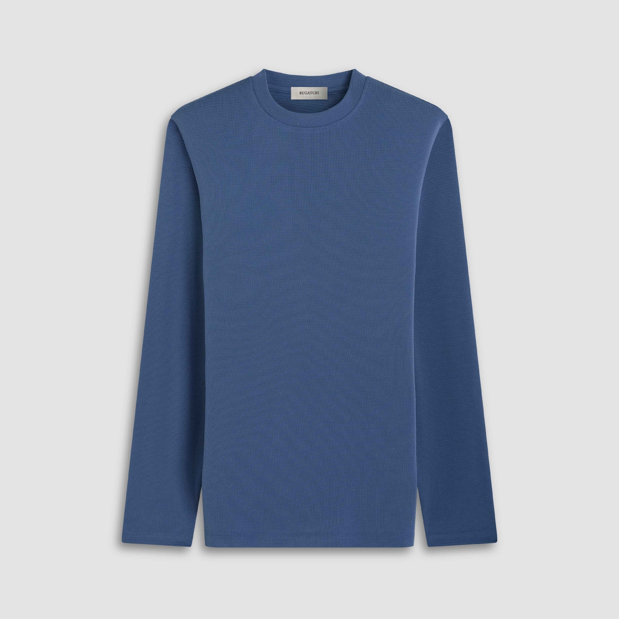 Bugatchi Orian Ottoman Long Sleeve Crew Neck
