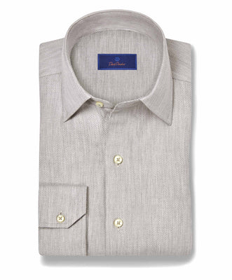 David Donahue Cashmere Sport Shirt
