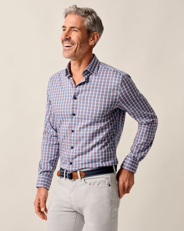 Johnnie-O Natural Performance Button Down- Robertson